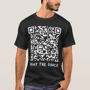 Funny Qr Trump tanzt Interaktiver Code _1 T-Shirt