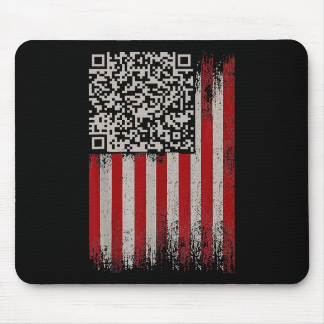 Funny Qr Trump Tanztanzcode 1 Mousepad (Vorne)