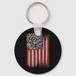 Funny Qr Trump Tanztanzcode 1 Schlüsselanhänger
