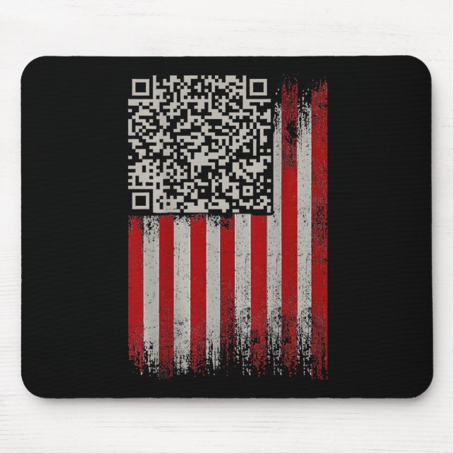 Funny Qr Trumps Tanzcode Mousepad (Vorne)