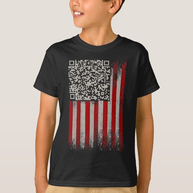Funny Qr Trumps Tanzcode T-Shirt (Vorderseite)