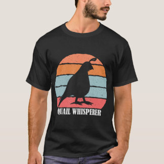 Funny Quail Owner Lover Jagd Vögel T-Shirt