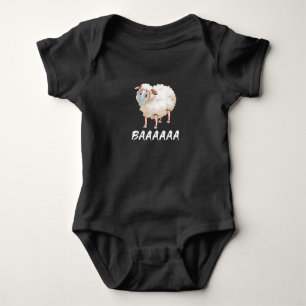Funny Quarantine   Maske Sheep Trendy Geschenke Baby Strampler