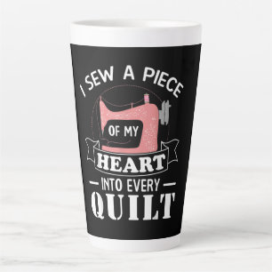 Funny Quilters Geschenke Milchtasse