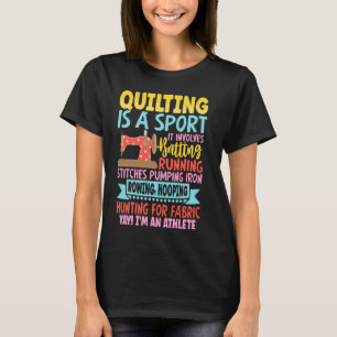 Funny Quilting Design für Frauen Mädchen Nähen Qui T-Shirt