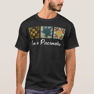 Funny Quilting Designs für Frauen Mädchen Quilt Lo T-Shirt