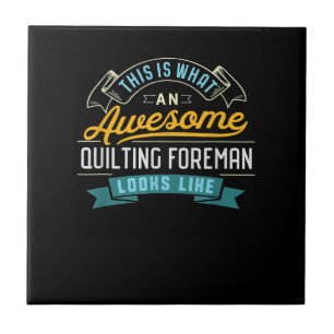 Funny Quilting Eman Phantastisch Job Beruf Fliese