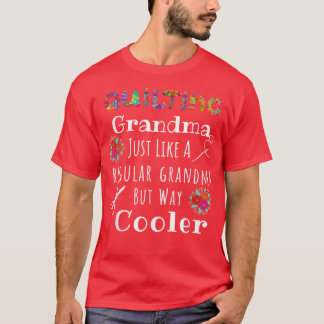 Funny Quilting Grandma Way Cooler, Sewing T-Shirt