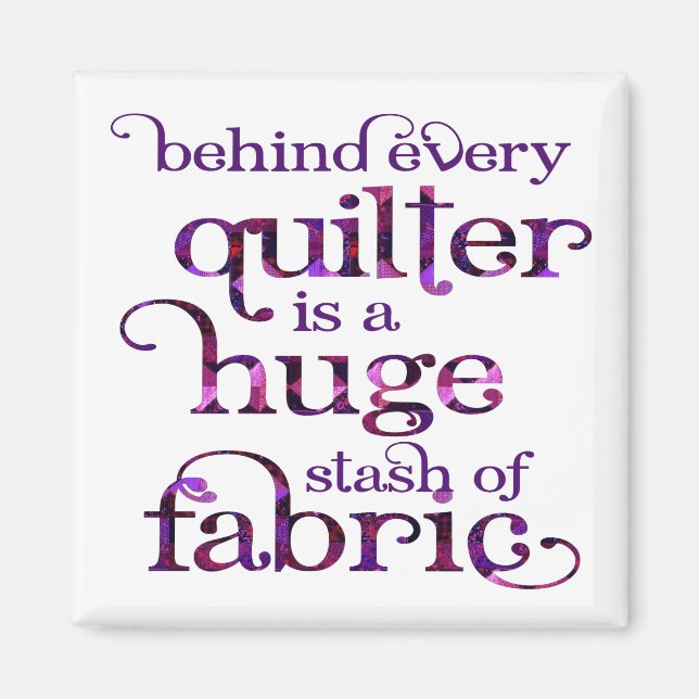 Funny Quilting Magnet (Vorne)