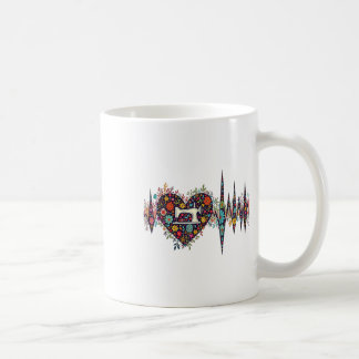 Funny Quilting Nähstoff für Frauen Nähen ist m Kaffeetasse