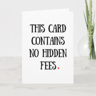 Funny & Quirky Card Perfekt für jeden Anlass Karte