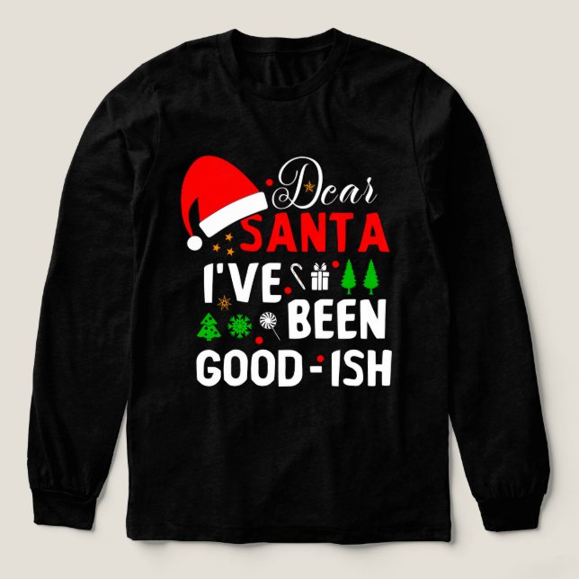 Funny Quote Christmas 2026–Hilarious Holiday Humor Tri-Blend Shirt (Design Vorderseite)