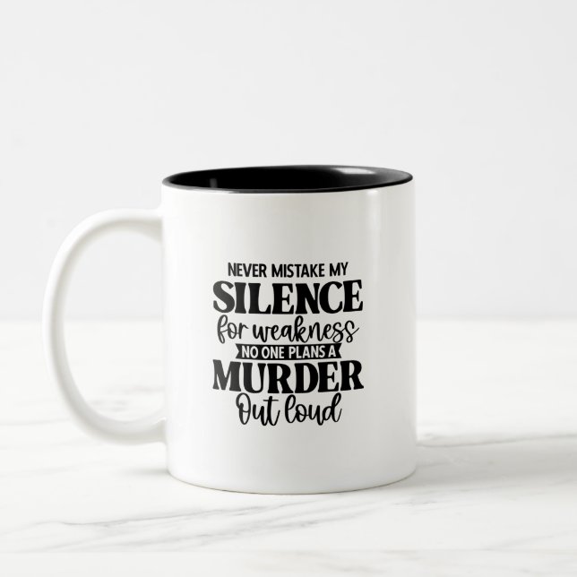 Funny Quote Coffee Tasse (Links)
