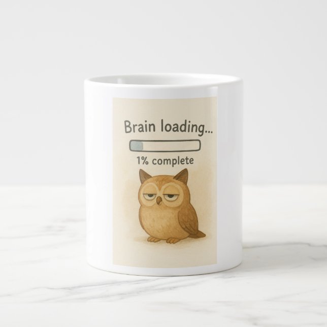 Funny quote mug Jumbo-Tasse (Vorderseite)
