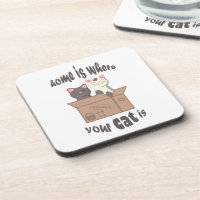 Funny quote Zuhause ist, wo Ihre Katze ist