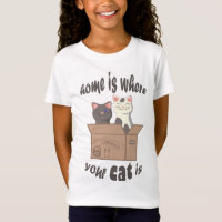 Funny quote Zuhause ist, wo Ihre Katze ist