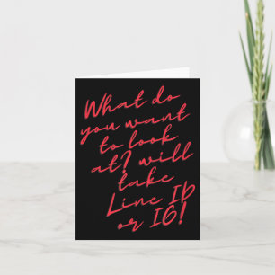 Funny Quotes Sarcastic Niedlich Graphic Novelty Wi Karte