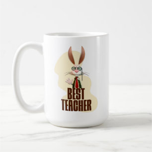 Funny Rabbit Best Teacher Kaffeetasse