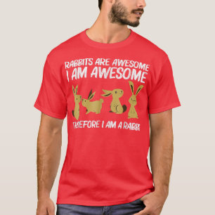 Funny Rabbit Geschenk für Männer Frauen Hasen Mamm T-Shirt