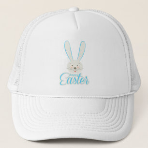 FUNNY Rabbit Happy Oaster Eggs Hunt Party Truckerkappe