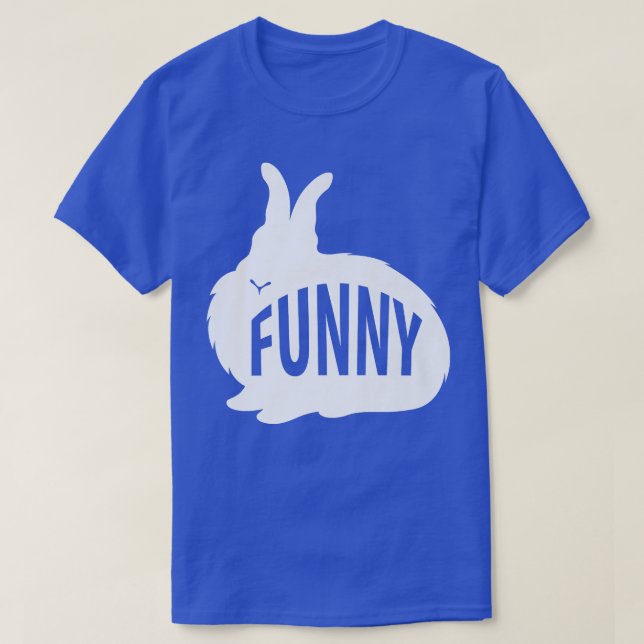 Funny - Rabbit Puppe Premium T-Shirt (Design vorne)
