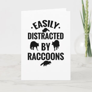 Funny Raccoon Geschenke I Liebe Raccoons Raccoon Karte