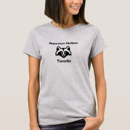 Funny Raccoon Nation Toronto T-Shirt