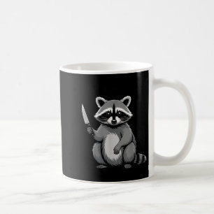 Funny Raccoon Süße Tier Spaß Ich benötige Snacks Kaffeetasse