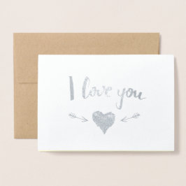 Funny Raccoon Valentinstag Folienkarte