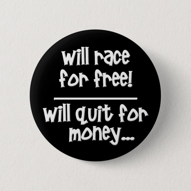 Funny Race Button (Vorderseite)