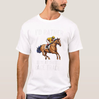 Funny Race Track Racing für Damen Cool H T-Shirt