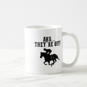 Funny Racing Geschenk für Männer Jockeys Rennen Kaffeetasse