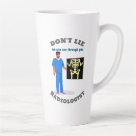 Funny Radiologist Custom Radiology Specialty Milchtasse