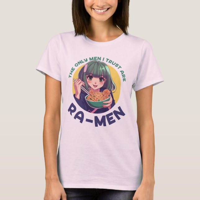 Funny Ramen Anime Classic T - Shirt (Vorderseite)