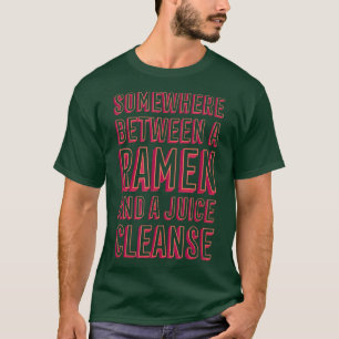 Funny Ramen und ein Juice Cleanse Ramen Lover Comf T-Shirt