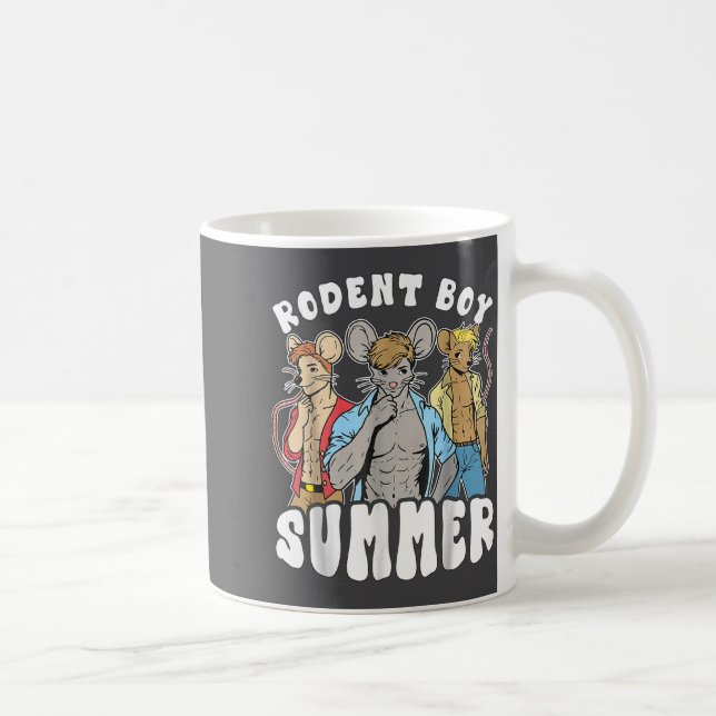 Funny Rat Lover Quote Rodent Boy Summer Cool Vacat Kaffeetasse (Rechts)
