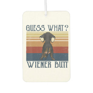 Funny Ratess Was Dackel Hintern Geschenk Dackel Li Autolufterfrischer