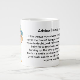 Funny Ratgeber von einem Hund Jumbo-Tasse