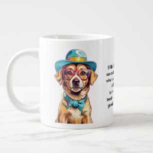 Funny Ratgeber von einem Hund Jumbo-Tasse