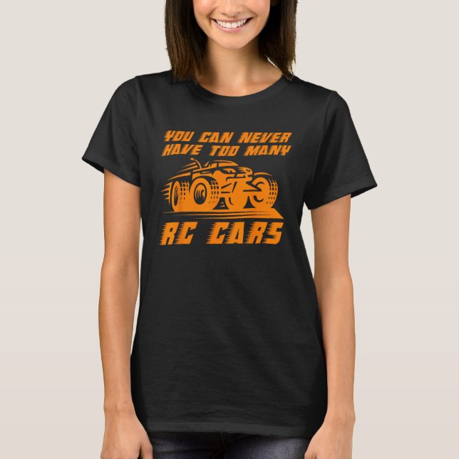 Funny RC Car Racing Geschenk Coole Race Remote-Kon T-Shirt (Vorderseite)