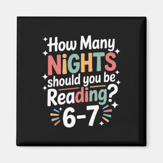 Funny Reading 6 7 Six Seven Meme English Teacher B Magnet