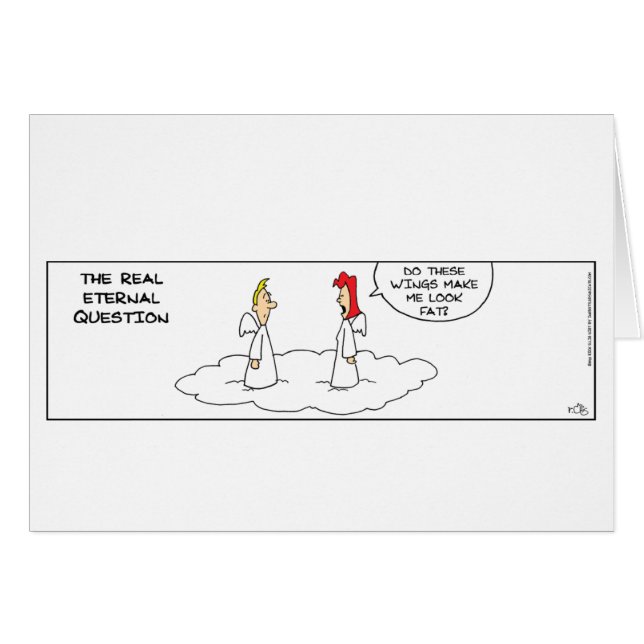 Funny Real Eternal Question (Vorderseite (Horizontal))