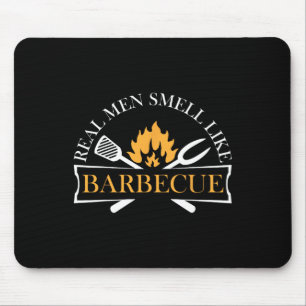 Funny Real Men riechen wie Barbecue Grillen Grilli Mousepad