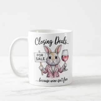 Funny Realtor Mug Closing Deals Gift for Real Esta Kaffeetasse