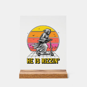 Funny Reaper Scooter Vintage Sunset Conception de 