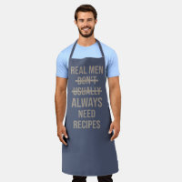 Funny Recipe Zitat Koch Spaß Gag Geschenk für Männ