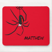 Funny Red Back Spider Persönlicher Name