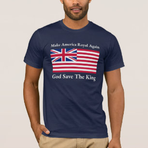 Funny Red Blue White machen America Royal wieder F T-Shirt
