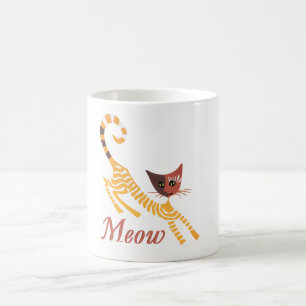 Funny Red Cat Kaffeetasse