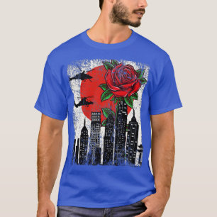 Funny Red Rose Flower Romantic Love Valentine 1 T-Shirt